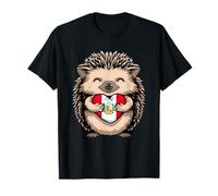 Drapeau du Pérou Hérisson Cœur Racines péruviennes Fierté péruvienne T-Shirt