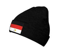 Drapeau du Peuple Kunama Bonnet Tricoté Classique Bonnet Homme Unisexe Bonnets pour Shopping Femme Temps Froid