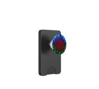 Drapeau du Peuple rom Drapeau Gitane géométrique Patrimoine rom PopSockets PopWallet pour MagSafe
