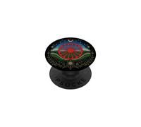 Drapeau du Peuple Romain Vintage Vieilli Culture Gitane PopSockets PopGrip Adhésif