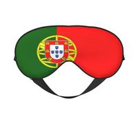 Drapeau du Portugal 11 Drapeau du Portugal Masques de sommeil Sangle réglable Masque pour les yeux doux pour femmes Hommes Voyage Travail Maison