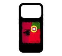 Drapeau du Portugal Albanie | Racines portugaises albanaises Coque pour iPhone 17 Pro