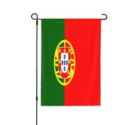 Drapeau du Portugal décoratif double face - Bannière de jardin, parfaite pour la décoration extérieure et intérieure, disponible en deux tailles