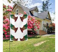 Drapeau du Portugal double face 28 x 40 pouces, décoration extérieure pour jardin