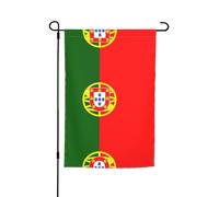 Drapeau du Portugal - Drapeau de jardin double face pour l'extérieur, décorations saisonnières parfaites - Drapeau de jardin - 30,5 x 45,7 cm