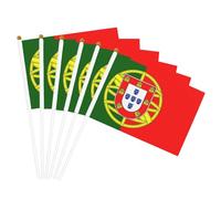 Drapeau du Portugal, drapeau de parade, résistant à la décoloration, pour l'extérieur du dortoir - Séchage rapide, couleurs vives, drapeaux printemps-été, bâton à main