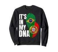 Drapeau du Portugal et du Brésil ADN Heritage Sweatshirt