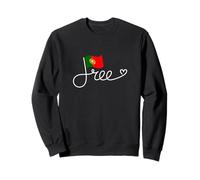 Drapeau du Portugal Gratuit - Art de la liberté Portugaise Sweatshirt
