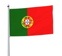 Drapeau du Portugal imprimé drapeau extérieur patriotique décoratif extérieur pour la coupe du monde 2026