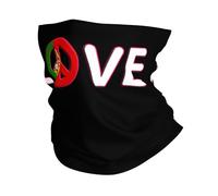 Drapeau du Portugal, Logo De Paix, Amour Unisexe Bandeau Multifonctionnel Tour De Cou Léger Snood pour Ski Cyclisme Moto Yoga