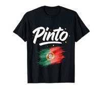 Drapeau du Portugal Nom Portugais Pinto T-Shirt