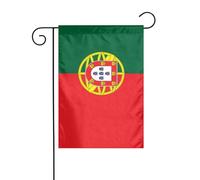 Drapeau du Portugal pour jardin 30 x 45 cm vertical double face ferme vacances