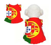 Drapeau du Portugal - Robe pour chien - Vêtement pour chien - Vêtement d'été pour petits chiens et chats