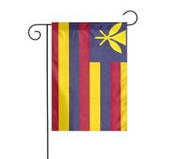 Drapeau du royaume d'Hawaï - Panneau de Noël - 30,5 x 45,7 cm - Double face - Extérieur - Arbre de Noël - Drapeau décoratif