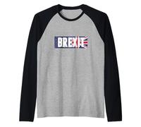 Drapeau du Royaume-Uni Brexit - Cadeau de l'Union Européenne Manche Raglan