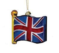Drapeau du Royaume-Uni de 11,4 cm de Noble Gems Kurt Adler D coration de No l