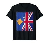 Drapeau du Royaume-Uni du Kosovo Patrimoine Britannique du Kosovo T-Shirt