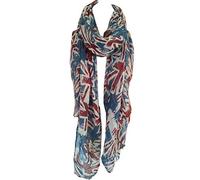 Drapeau du Royaume-Uni Écharpe Imprimée Union Jack Femmes London Mode Souvenir écharpes - Jean Bleu, 100 x 180