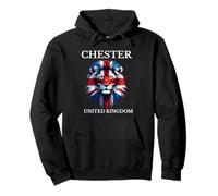 Drapeau du Royaume-Uni Motif Union Jack Royaume-Uni Chester Sweat à Capuche