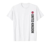 Drapeau du Royaume-Uni Vertical T-Shirt