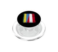 Drapeau du Rwanda Autriche | Racines autrichiennes rwandaises PopSockets PopGrip pour MagSafe