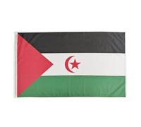Drapeau du Sahara Occidental 150 x 90 cm - Drapeau République arabe saharienne démocratique 90 x 150 cm