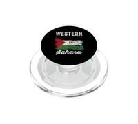 Drapeau du Sahara Occidental Vieilli - Drapeau sahraoui PopSockets PopGrip pour MagSafe