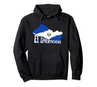 Drapeau du Salvador Drapeau Salvadorien Love El Salvador Sweat à Capuche