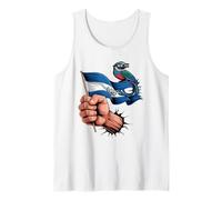 Drapeau du Salvador Torogoz Bird Racines de fierté salvadorienne Débardeur