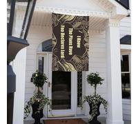 Drapeau du Seigneur « I Know The Plans Have You Declares » - 9,1 x 1,5 m - Double face - Ne se décolore pas - Drapeau de jardin vertical saisonnier avec œillets en laiton - Bannière extérieure - Toile