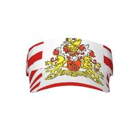 Drapeau du Sénat de Brême - Chapeaux de soleil pour adultes - Chapeaux de sport et chapeaux avec visières - Parfaits pour un usage quotidien en plein air - Noir