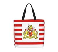 Drapeau du Sénat de Brême - Sacs fourre-tout décontractés pour femme - Réutilisables - Grande capacité
