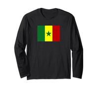 Drapeau du Sénégal 2026 pour Fans sénégalais Souvenirs de Plein air Voyage Manche Longue
