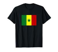 Drapeau du Sénégal 2026 pour Fans sénégalais Souvenirs de Plein air Voyage T-Shirt