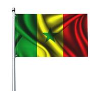 Drapeau Du Sénégal Drapeaux De Jardin Avec Œillets Garden Flag Drôle Drapeau De Jardin Pour Porche Patio Intérieure 90X150Cm