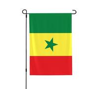 Drapeau du Sénégal pour l'intérieur et l'extérieur, parfait pour la maison, le jardin, les événements et les expositions patriotiques.