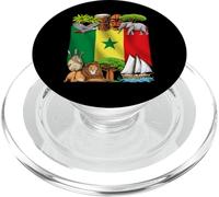 Drapeau du Sénégal Racines Sénégalaises Fierté Sénégalaise PopSockets PopGrip pour MagSafe