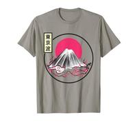 Drapeau du Soleil Japonais en Fleur de Cerisier - Paysage de l'arbre de Sakura Jap T-Shirt
