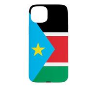 Drapeau du Soudan du Sud Soudan Coque pour iPhone 15 Plus