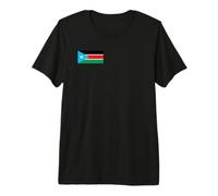 Drapeau du Soudan du Sud Soudan T-Shirt Haut de Gamme