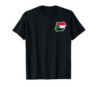 Drapeau du Soudan - Triangle - Afrique du Nord-Est T-Shirt