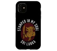Drapeau du Sri Lanka estampillé My Soul Sri Lanka Pride Coque pour iPhone 11