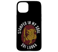 Drapeau du Sri Lanka estampillé My Soul Sri Lanka Pride Coque pour iPhone 15 Plus