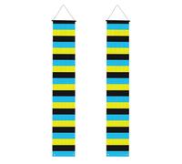 Drapeau du Sultanat de Burongan Impression Porche Bannière pour Thanksgiving, Bannières d'intérieur pour porte d'entrée, pour toutes les célébrations