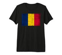 Drapeau du Tchad pour Hommes, Femmes, Enfants T-Shirt Haut de Gamme