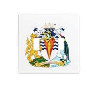 Drapeau du Territoire britannique de l'Antarctique - Double interrupteur à bascule - Plaque murale - Taille standard - 11,4 x 11,4 cm