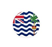 Drapeau Du Territoire Britannique De L'océan Indien En Plusieurs Tailles