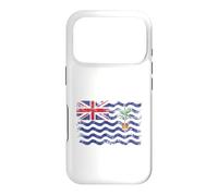 Drapeau du Territoire Britannique de l'océan Indien Vieilli Coque pour iPhone 17 Pro