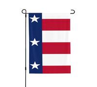 Drapeau du Texas double face 71 x 102 cm, bannière d'extérieur durable pour jardin, pelouse, décoration saisonnière