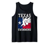 Drapeau du Texas, équipe de Natation, Nageur Texan, État américain Débardeur
